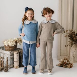 MAGIL Maglia soffice azzurra girocollo fur MADE IN ITALY