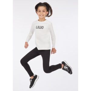 LIU JO Leggings nero in jersey stretch