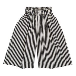 MAGIL Pantalone ampio bambina ragazza righe bianco/blu MADE IN ITALY